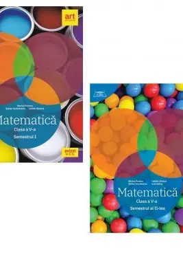 Clubul Matematicienilor. Set Culegere de Matematica pentru clasa a 5-a, semestrele 1 si 2