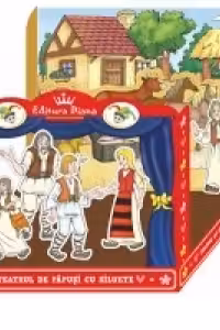 TEATRUL DE PAPUSI CU SILUETE - FATA BABEI SI FATA MOSNEAGULUI