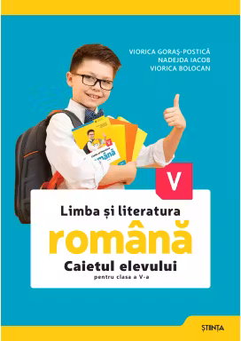 Limba si literatura romana cl.5. Caietul elevului