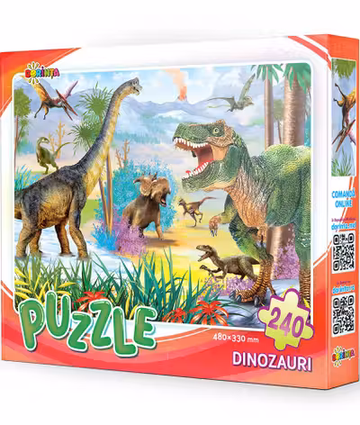 Puzzle. Dinozauri 240