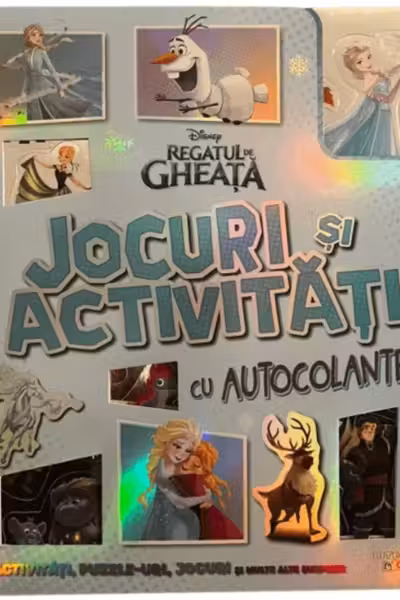 Regatul de gheata. Jocuri si activitati cu autocolante