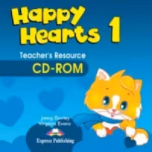 Happy Hearts 1, Teachers CD-ROM. Curs de limba engleza pentru prescolari - Jenny Dooley, Virginia Evans