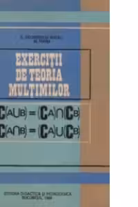 Exercitii de teoria multimilor