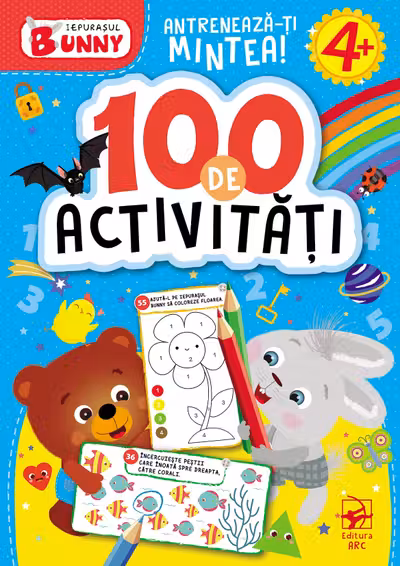 Iepurasul Banny 100 de activitati 4+