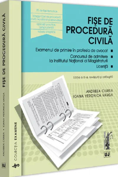 Fișe de procedură civilă 2024 Ed.11