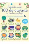 PRIMELE 100 DE CUVINTE IN LIMBA ENGLEZA. Carte cu autocolante