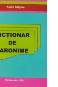 Dictionar de paronime