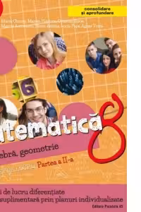 Matematica. Algebra, geometrie. Caiet de lucru. Clasa a 8-a. Partea a II-a. Consolidare si aprofundare (2017-2018)