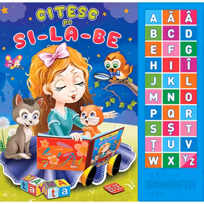 Carte cu sunete - Citesc pe silabe