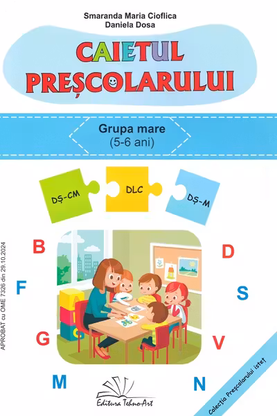Caietul prescolarului, grupa mare
