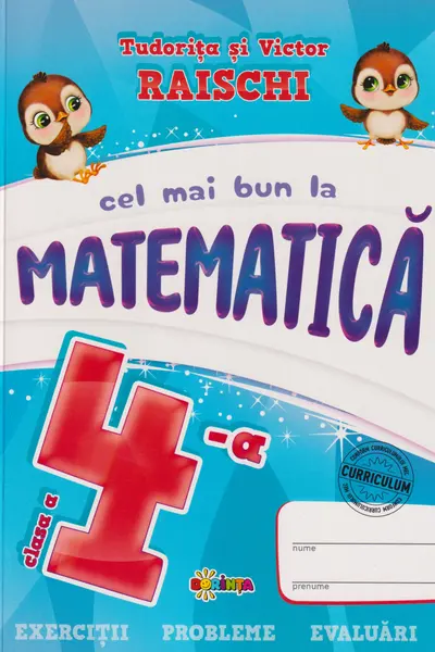 Cel mai bun la Matematica clasa a 4-a