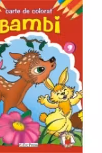 Bambi - carte de colorat (colectia Povestile bunicii, nr. 9)