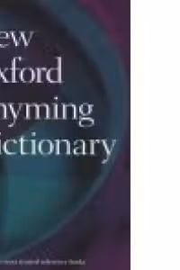 New Oxford Rhyming Dictionary 2nd