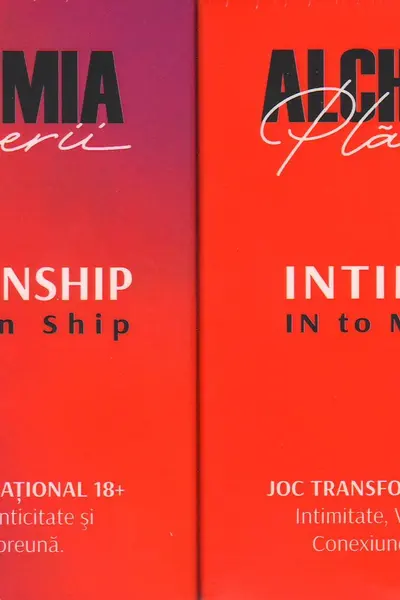 Alchimia placerii. Set Jocuri transformationale Intimacy+Relationship