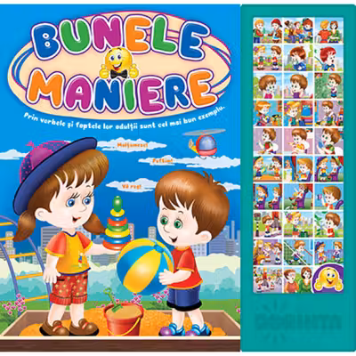 Carte cu sunete - Bunele maniere