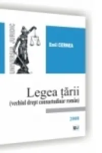 Legea tarii (vechiul drept consuetudinar roman)