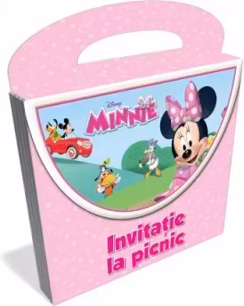 Posetuta. Minnie. Invitatie la picnic Disney
