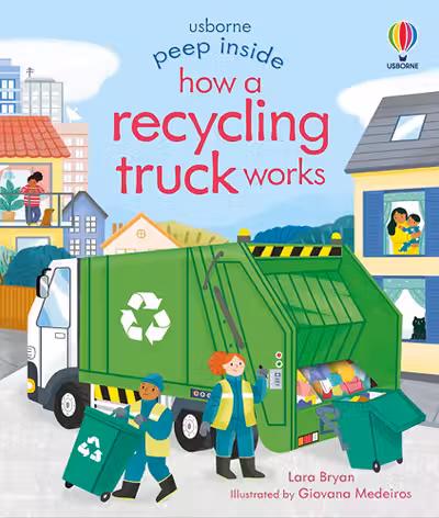 Peep inside How a Recycling Truck Works