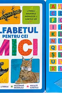 Alfabetul pentru cei mici. Literele, denumirile animalelor si sunetele lor