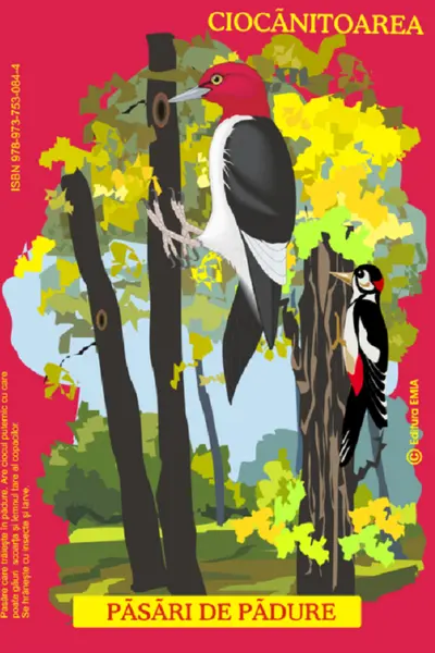 Planșe: Păsări din fauna României care trăiesc în pădure