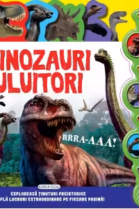 Carte cu sunete - Dinozauri uluitori