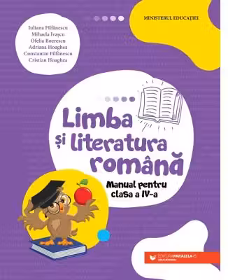 Limba și literatura română. Manual pentru clasa a IV-a