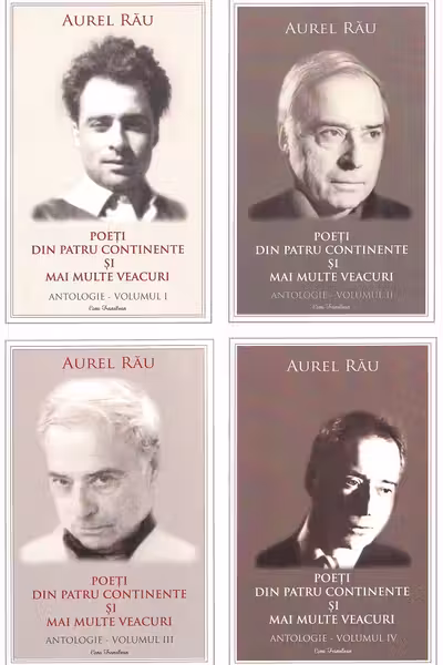 Pachet 4 volume: Poeți din patru continente și mai multe veacuri. Antologie