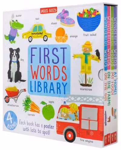 First Words Food 4-book set