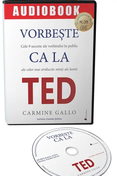 Audiobook. Vorbește ca la Ted