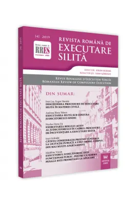 Revista romana de executare silita nr. 4/2019