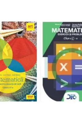 Pachet Matematica. Caiet pentru vacanta de vara. Clasa a 5-a si Exercitii si probleme pentru clasa a 5-a - Marius Perianu, Nicolae Grigore