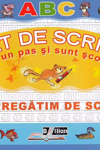 Ne pregatim de scris. Caiet de scriere
