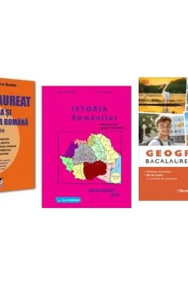 Pachet Bacalaureat 2026 Literatura romana, Geografie si Istoria romanilor - Mariana Badea, Cristina Moldovan, Gheorghe Dondorici