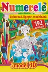 Numerele - Coloreaza, lipeste, modeleaza + 192 autocolante +3D model