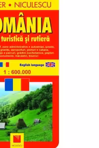 Romania. Harta turistica si rutiera