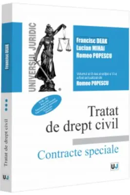 Tratat de drept civil. Contracte speciale Vol.3: Depozitul