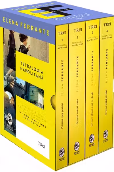 Pachet: Tetralogia Napolitană (Editie tie-in). 4 Volume
