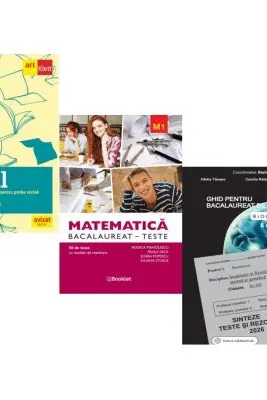 Pachet Bacalaureat 2026. Eseul. Pregatire individuala pentru proba scrisa, Matematica M1. Teste si Biologie clasele 11-12 - Liliana Paicu, Rodica Manolescu, Stelica Ene
