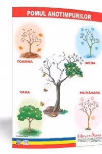 Pomul anotimpurilor - plansa 50x70 - Proiecte Tematice