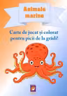 Animale marine. Carte de jucat si colorat pentru picii de la gradi!