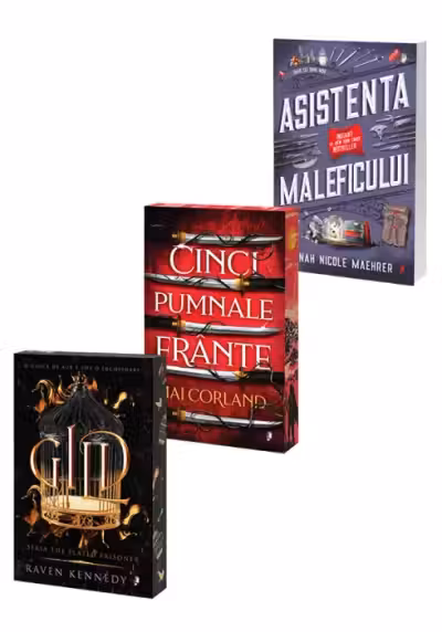 Pachet Gild + Cinci Pumnale Frante + Asistenta Maleficului. Set 3 carti