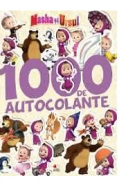 MASHA SI URSUL. 1000 de autocolante