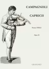 Capricii pentru viola. Opus 22 - Campagnoli