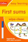 Collins Easy Learning Preschool: First Sums Wipe Clean Activity Book