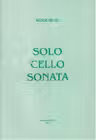Solo cello sonata (partitura)