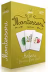 Carti de joc Montessori - Arbori: frunze, flori, fructe