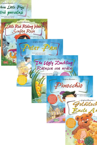 Pachet 6 cărți: Povesti bilingve