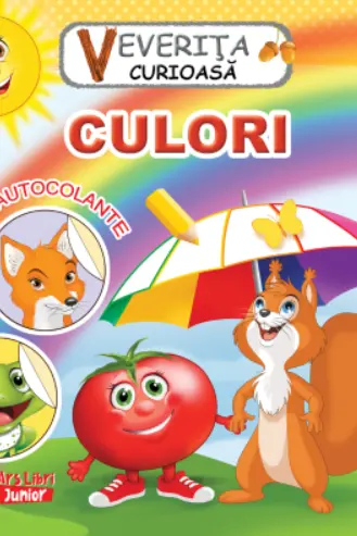 Veverita curioasa - Culori