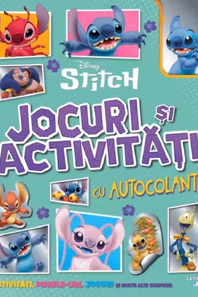 DISNEY STITCH. Jocuri si activitati cu autocolante