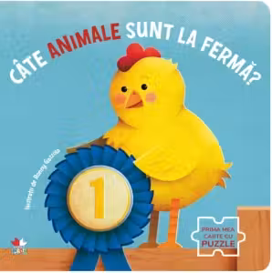 CATE ANIMALE SUNT LA FERMA? Prima mea carte